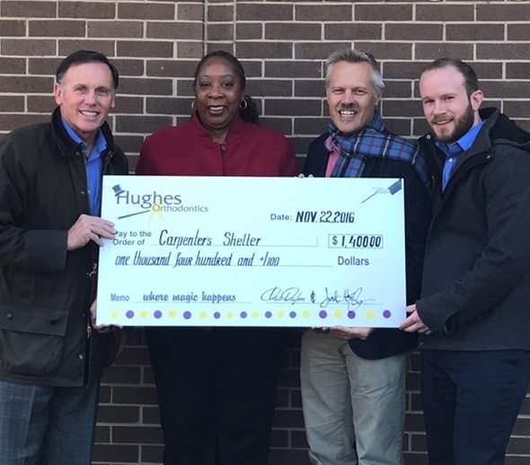 Carpenters Shelter check 2016 Carpenters Shelter check 2016