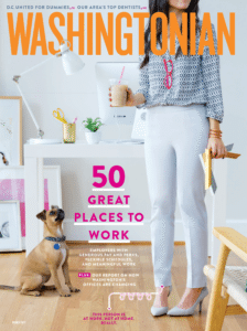 Dr. Hughes Voted Top Dentist in Washingtonian Magazine
